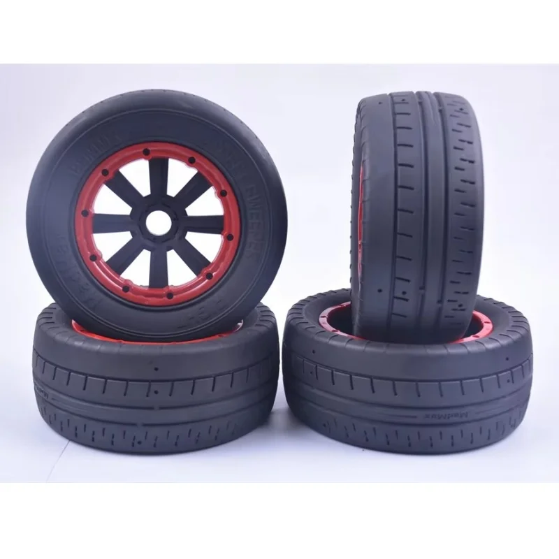 MadMax Sterke Dikke Belted Racing Road Banden Hoge Grip en Snelheid voor 1/5 LOSI 5IVE-T BAJA 5T 188mm * 78mm