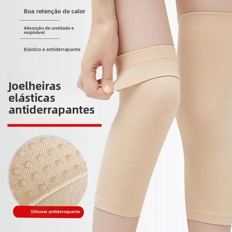 Joelheiras Ultra-Finas sex Proteção Térmica Design Sem Marcas para Idosos Alívio de Artrite para Pernas Frias Uso em Casa...