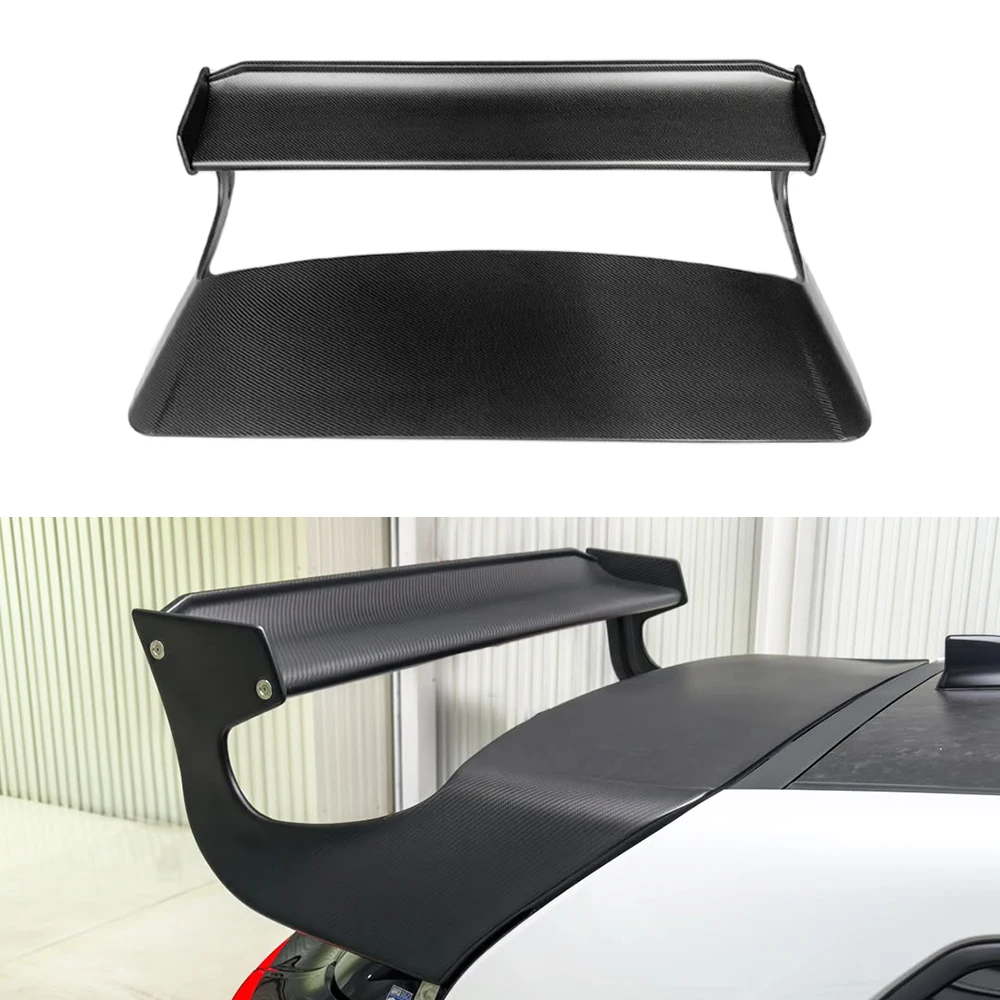 For GR YARIS GXPA16 FG Type Carbon Fiber Rear Wing Roof Spoiler Body Kit
