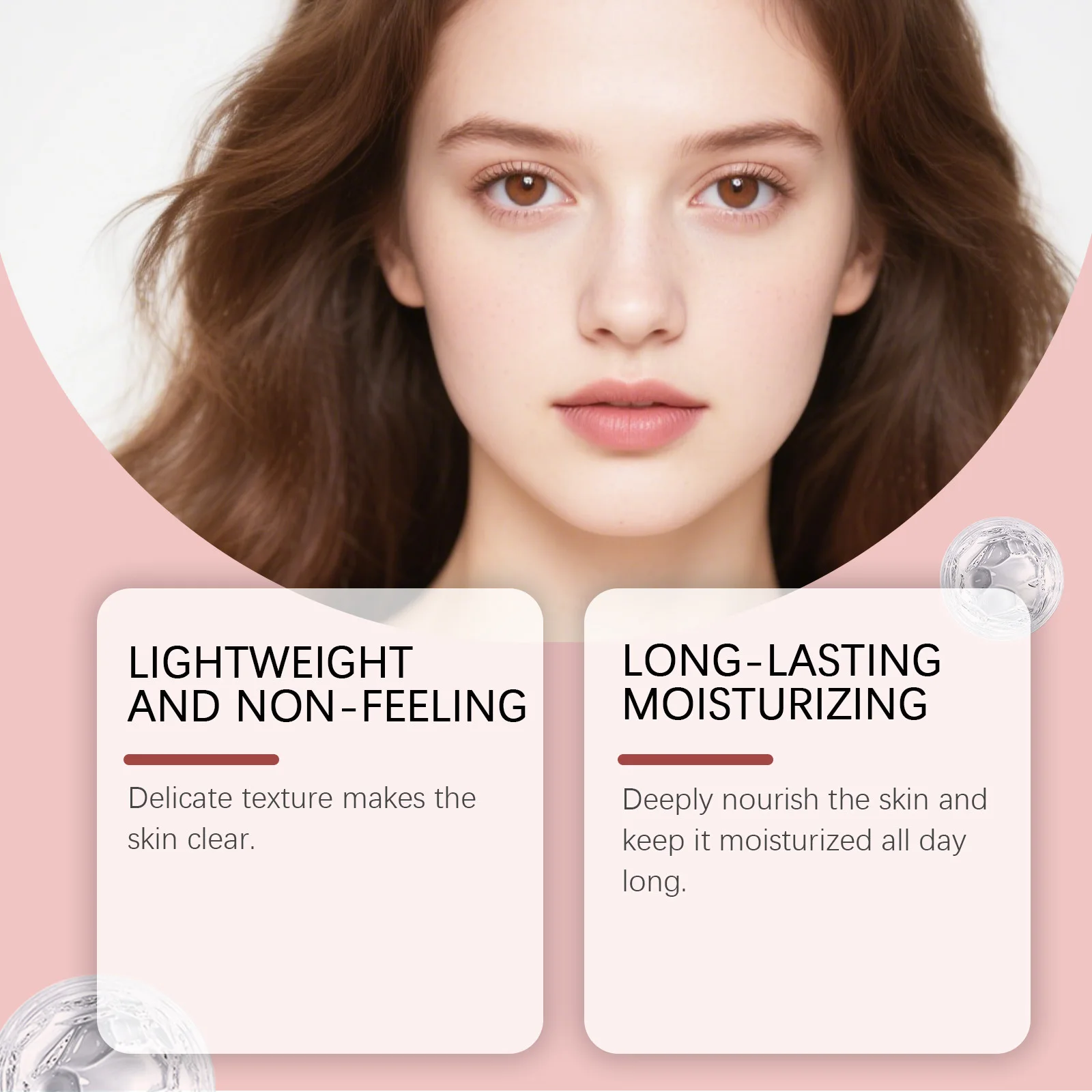 BB Cream SPF 42 PA +++ Tinted Moisturizer for Face Full Coverage Concealer Liquid Foundation Makeup for Dark Circles Fine Lines
