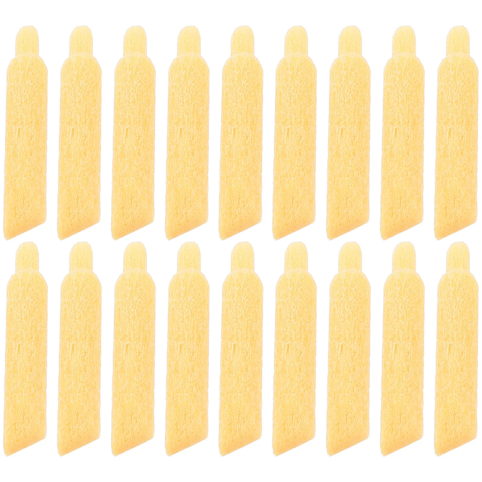 

50 Pcs Coloured Marker Pens Marking Points Fibre Tip Nibs for Paint Replacement Tips Yellow