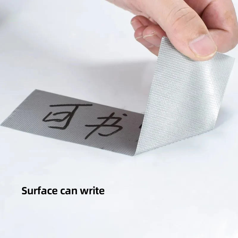 شريط تثبيت السجاد الفضي، مقاوم للأوساخ، مختوم، مقاوم لدرجات الحرارة العالية، مقاوم للماء، تحذير مزخرف، 5 متر