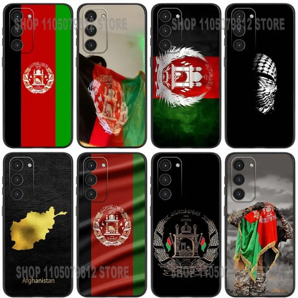 

Afghan Afghanistan Flag Phone Case For Samsung Galaxy A20,21s,22,31,32,52,53,72,73,80,91 Soft Silicone Black Cover