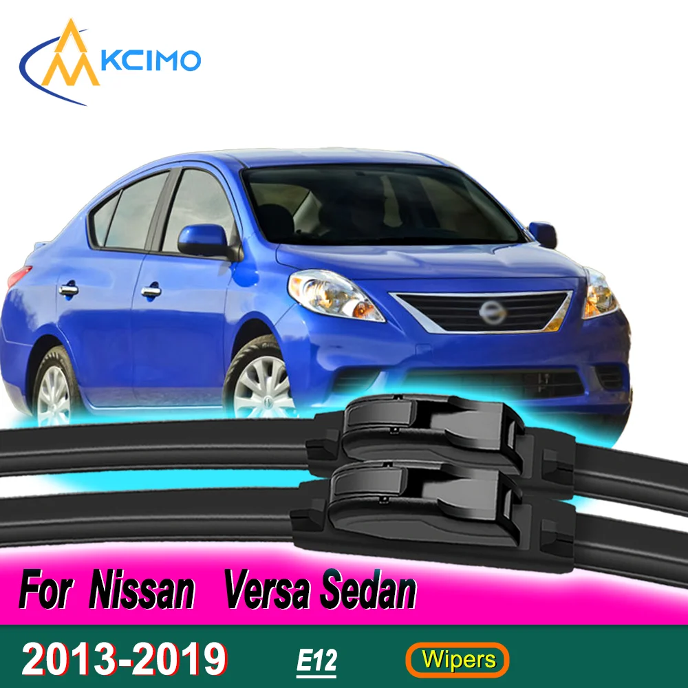 

2PCS All-Weather Silent Exact Fit Windshield Wiper Blades for Nissan Versa Hatch E12 2013-2019 Car Accessories