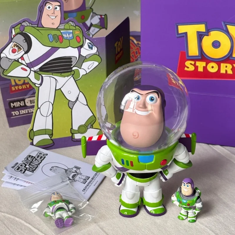 Disney Pixar Toy Kid Story Buzz Lightyear Actionfigur – süßes Spielzeug zum Sammeln, Cartoon-Dekoration, ideales Geschenk für Erwachsene