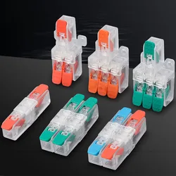 Quick Cable Splitter Push-in Wire Connector High power One in, multiple out Terminal Block Universal Compact ELECTRICAL terminal