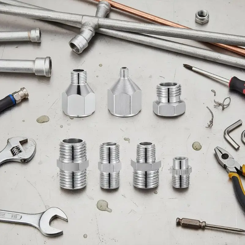 1Pc Airbrush Adaptor Fitting Accessories Replacement Part Coupling Connector Tool For Compressor And Air Brush Hose