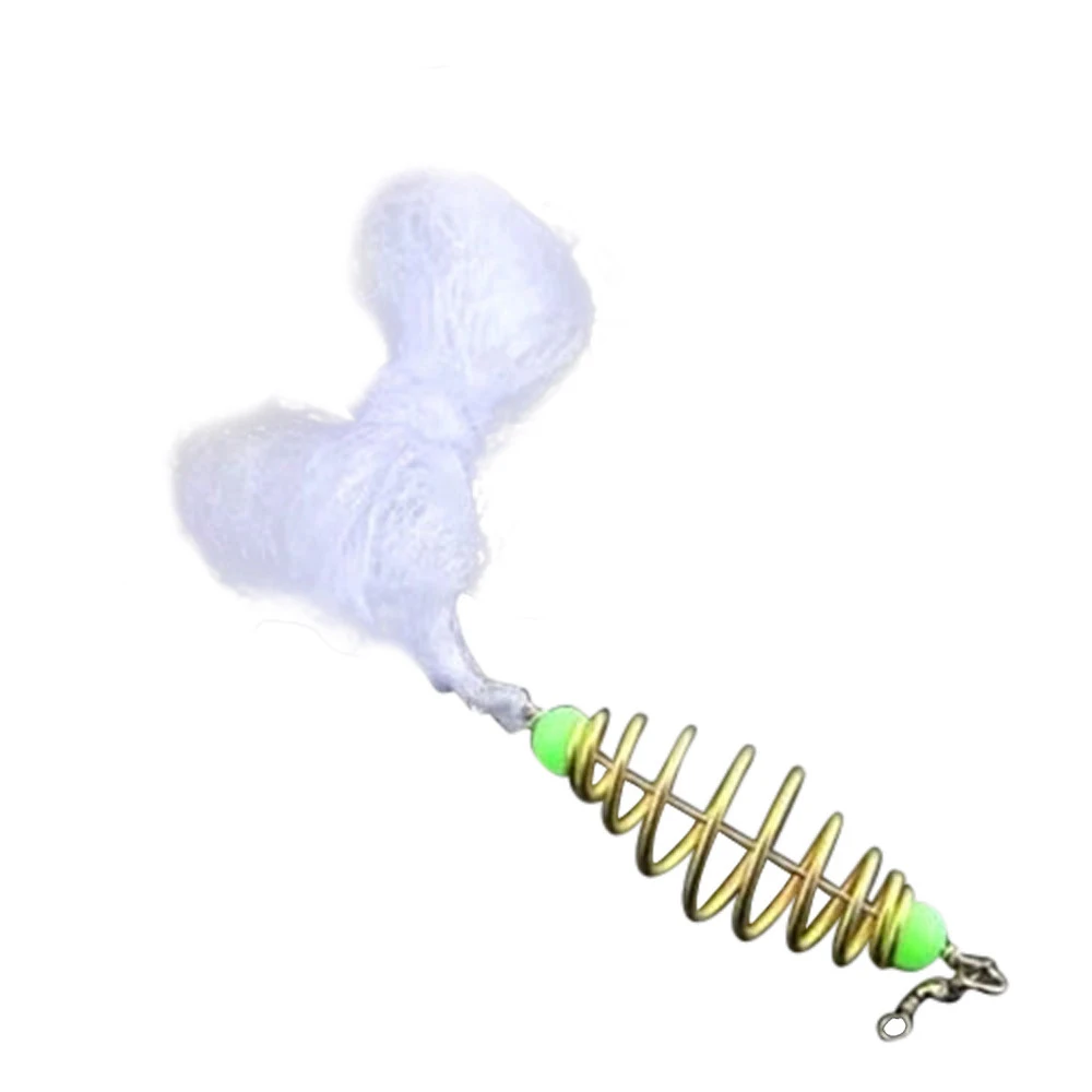 

Fishing Tackle Fishing Supplies Nylon Fishing Cage Copper Fishing Traps Fishing Net Luminous Netting Spring Shoal