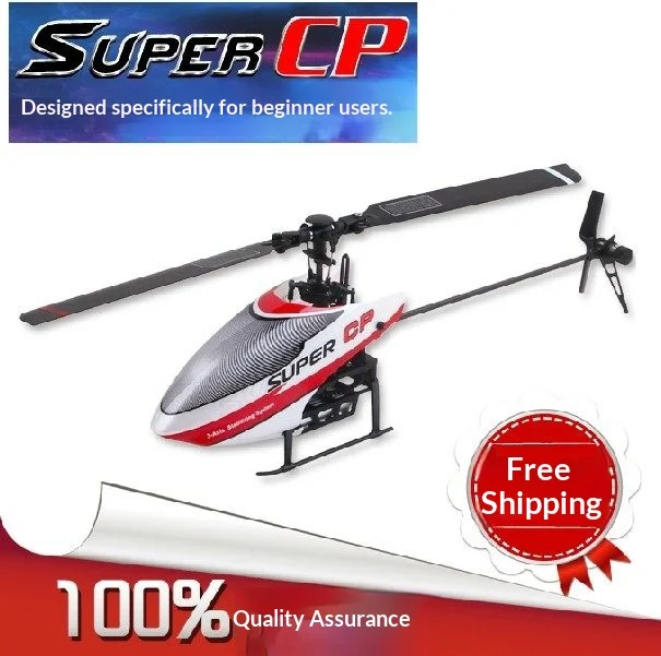 

Walkera Super CP 6 Channel 3D RC Helicopter With Remote Controller Indoor Outdoor Beginner Entry Level Flying Aircraft