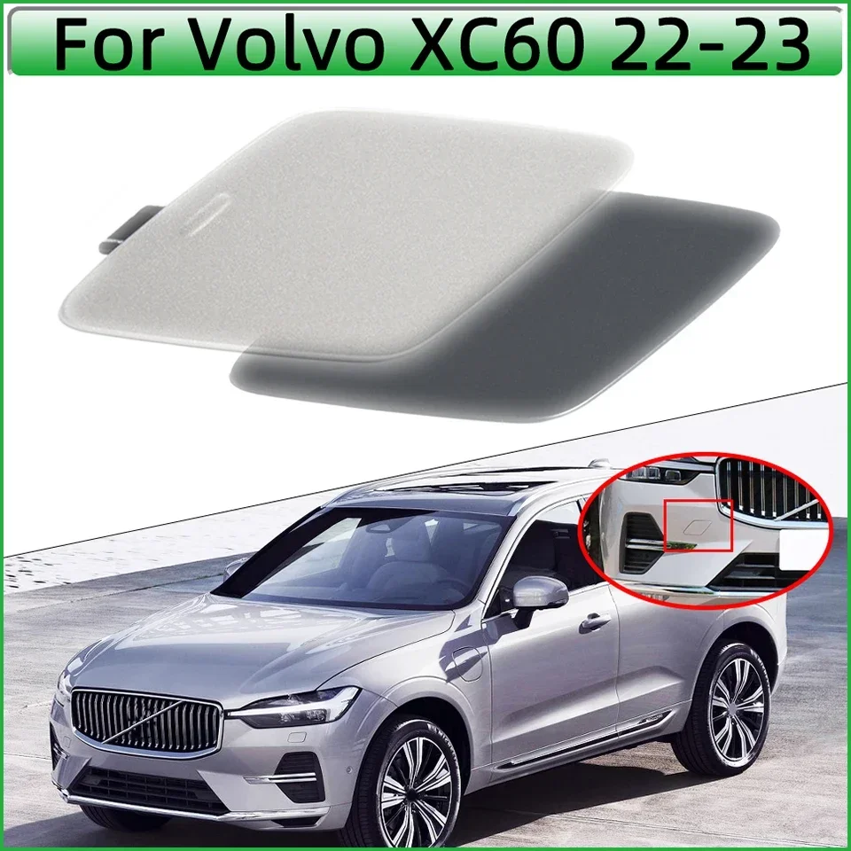 

Auto Part Front Bumper Towing Hook Eye Cover Cap For Volvo XC60 2022 2023 32234934 Tow Hooking Hauling Trailer Lid Garnish Trim