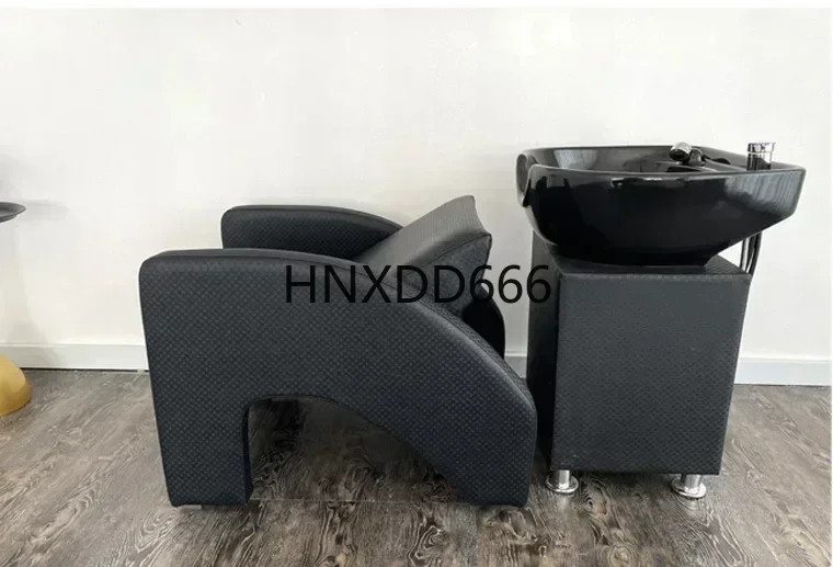Barber Shop Lounge Shampoo Chair Hair Wash Bed Hairdressing Big Shampoo Chair Comfort Luxury Massageador  Furniture
