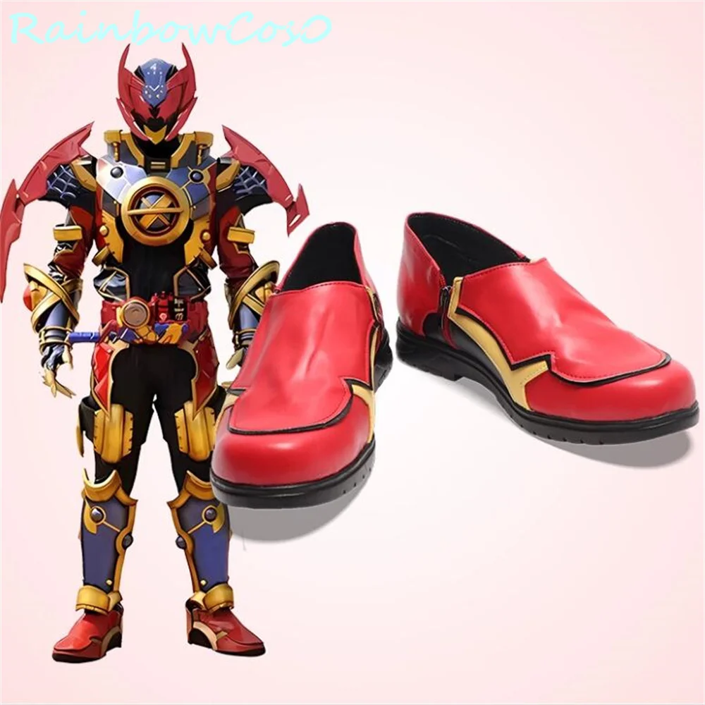 

Kamen Rider Evol Cosplay Shoes Boots Game Anime Halloween Christmas Rainbowcos0W3623