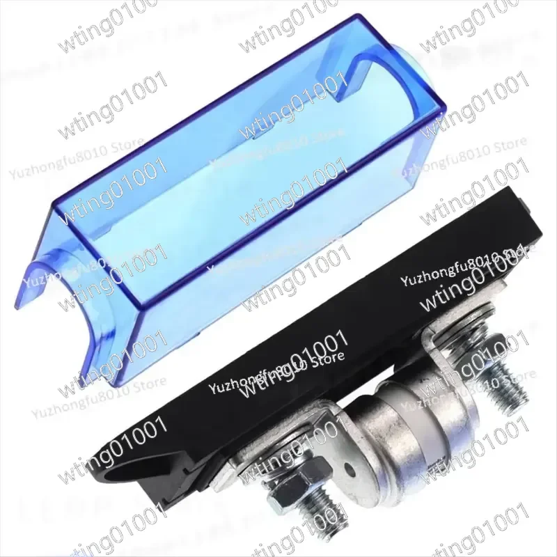 150V DC Class T ANL Fuse Block with 200A Fuse Automotive High Amp Fuse Holder Overload Protection for 12V Inverter RV Boat