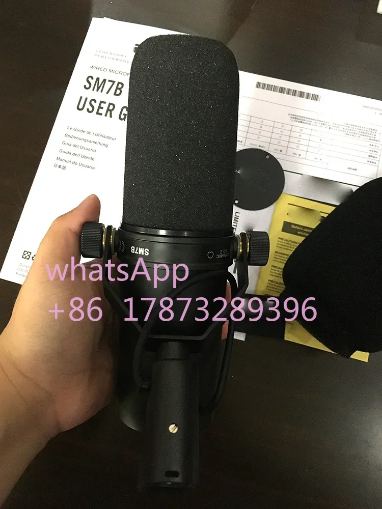 sm7b cardioid studio microphone dynamic vocal studio broadcast microphone sure shur micro sm7b
