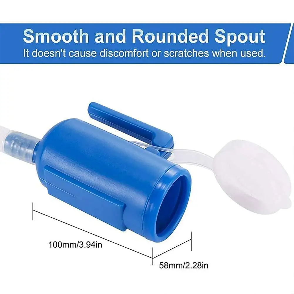 2000 مللي مبولة محمولة مع خرطوم للنساء والرجال 1.3/1.6 متر تمديد أنبوب طويل المرحاض في الهواء الطلق غرفة المبولة وعاء للتخييم والسفر #3