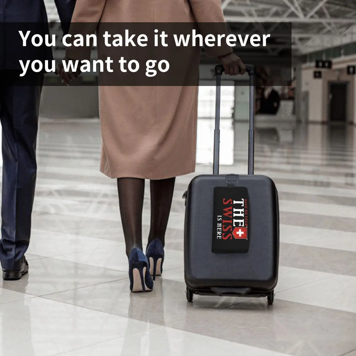 حقيبة مكياج بعلم سويسرا سويسرية، منظم مستحضرات التجميل، مجموعة أدوات التخزين، حقيبة مستحضرات التجميل للنساء، مقلمة للسفر