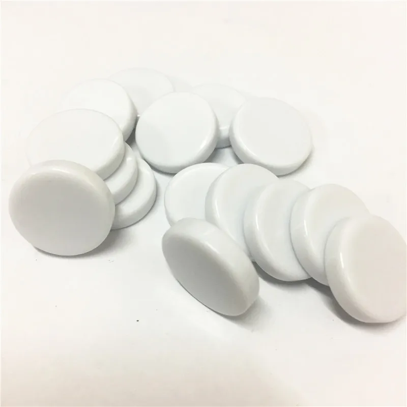 15Pcs/set 20mm New Backgammon piece Dice Blank Glossy Chips Coins Pawn chess accessories