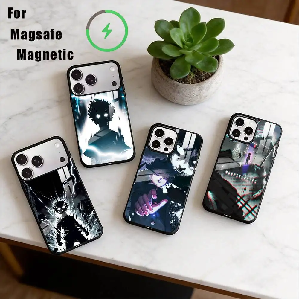 

M-Mob Psycho100 Phone Case Magnetic with Magsafe Wireless Charging For iPhone17,16,15,14,13,12,11 Plus,Pro