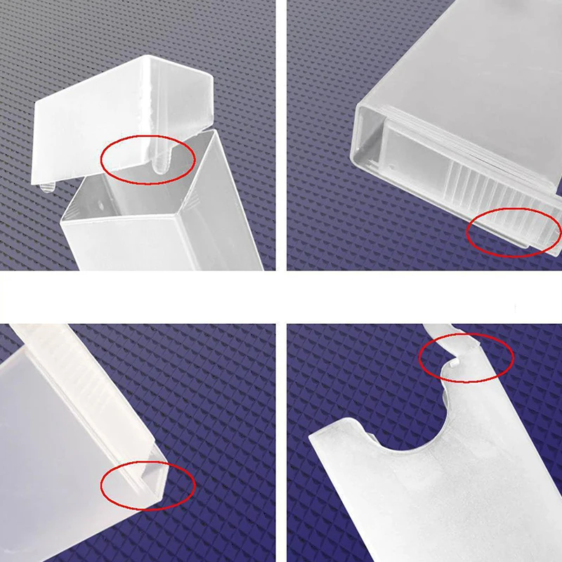 Plastic Cigarette Case Box Protective Cover Pocket Storage Container Case Holder Soft Package Moisture Proof Gadget For Men Gift