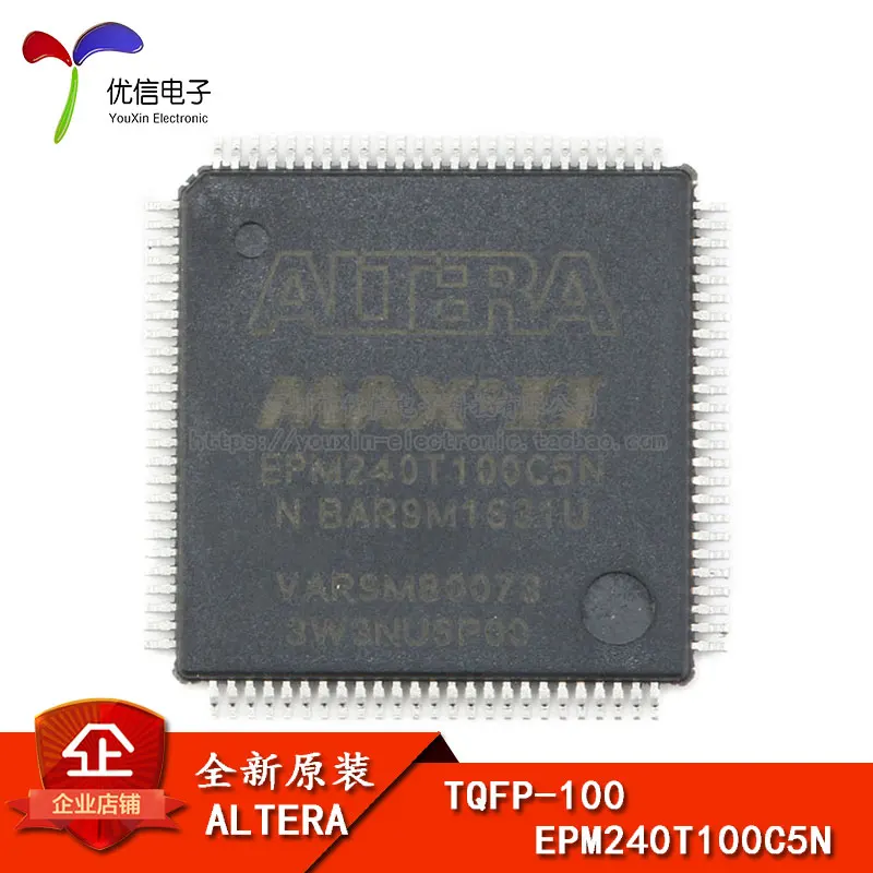 Free shipping    EPM240T100C5N  CPLD MAX II ISP TQFP-100     10PCS