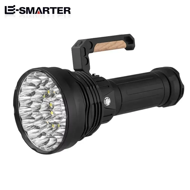 Multi-Functional Super Bright LED Flashlight for Outdoor Long-Range Shooting Rechargeable Charging Waterproof Aluminum Light