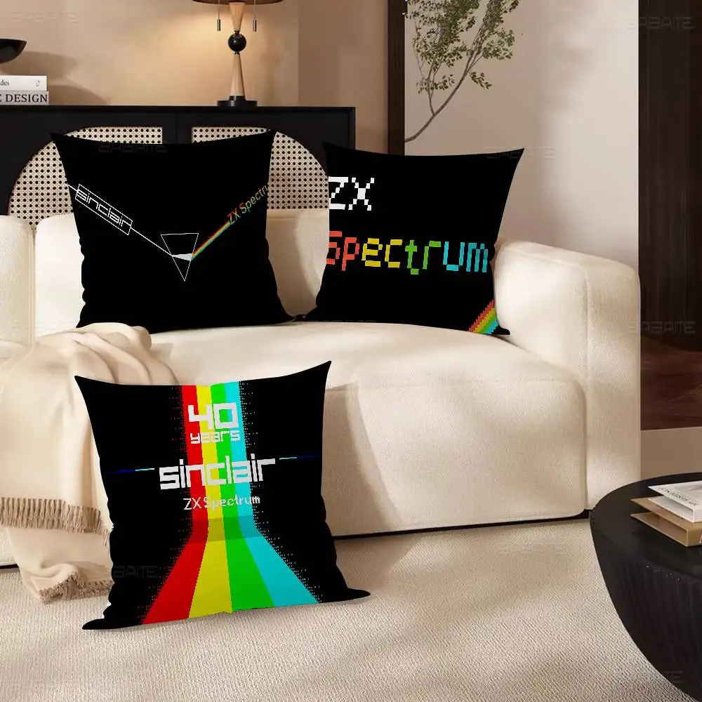 الرجعية سنكلير Zx الطيف شخصية وسادة غطاء الاطفال غرفة نوم البرية ديكور الحفلات المخدة طفل عيد ميلاد دش هدية