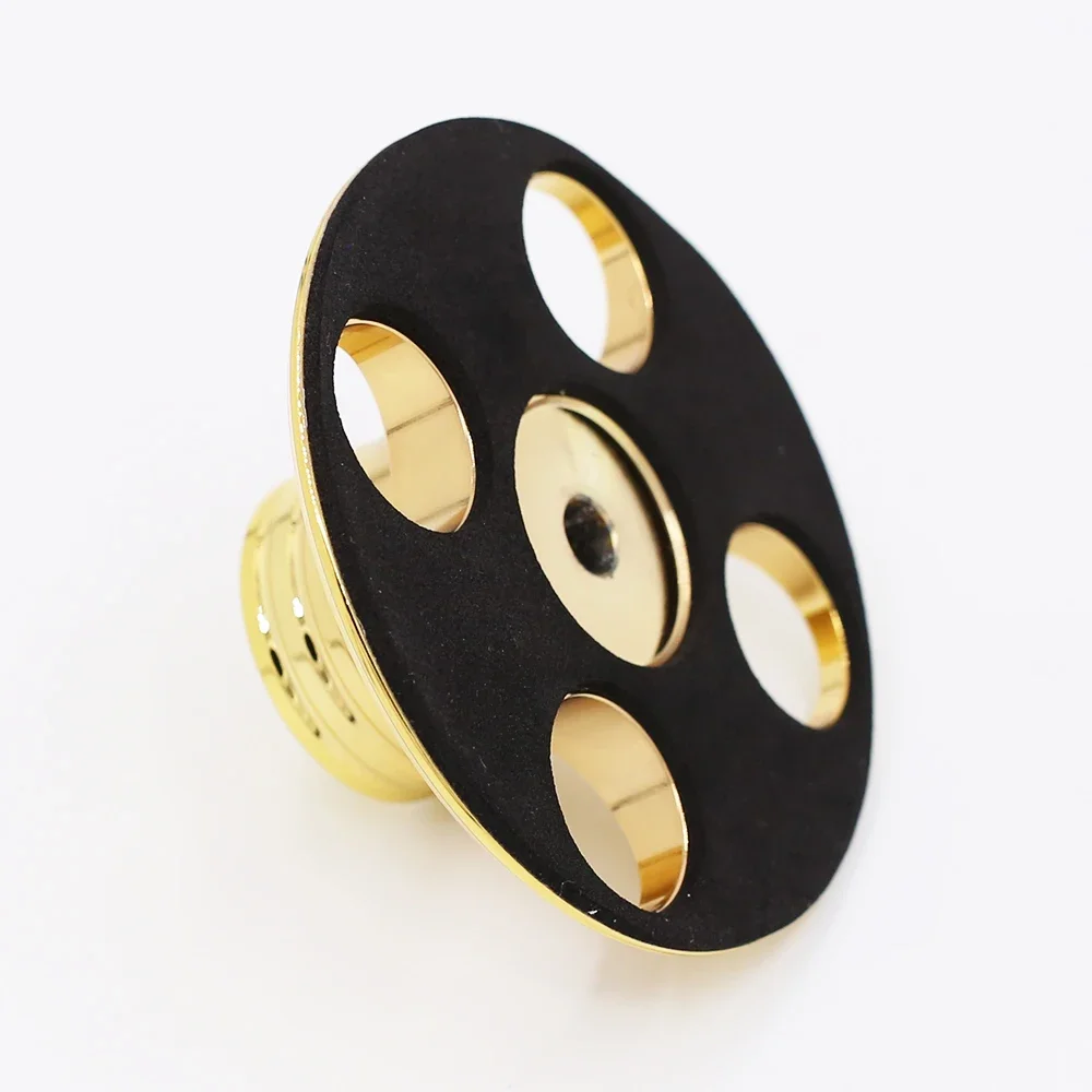 เสียงคุณภาพสูง LP ไวนิล Turntables แผ่นโลหะ Stabilizer เครื่องเล่นน้ําหนัก CLAMP HiFi