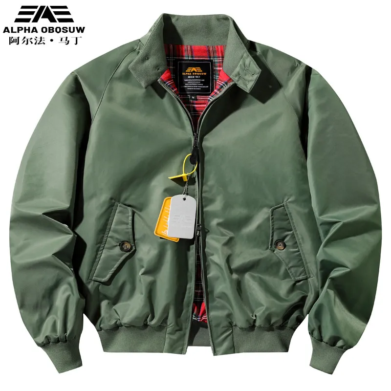 2026 Alpha Martin Trendy Brand Spring Autumn Jacket Men's American Retro Workwear Windproof Classic G9 Jacket Men