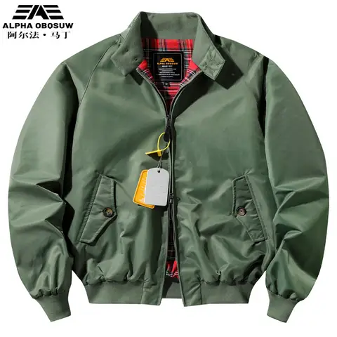2026 Alpha Martin Trendy Brand Spring Autumn Jacket Men's American Retro Workwear Windproof Classic G9 Jacket Men