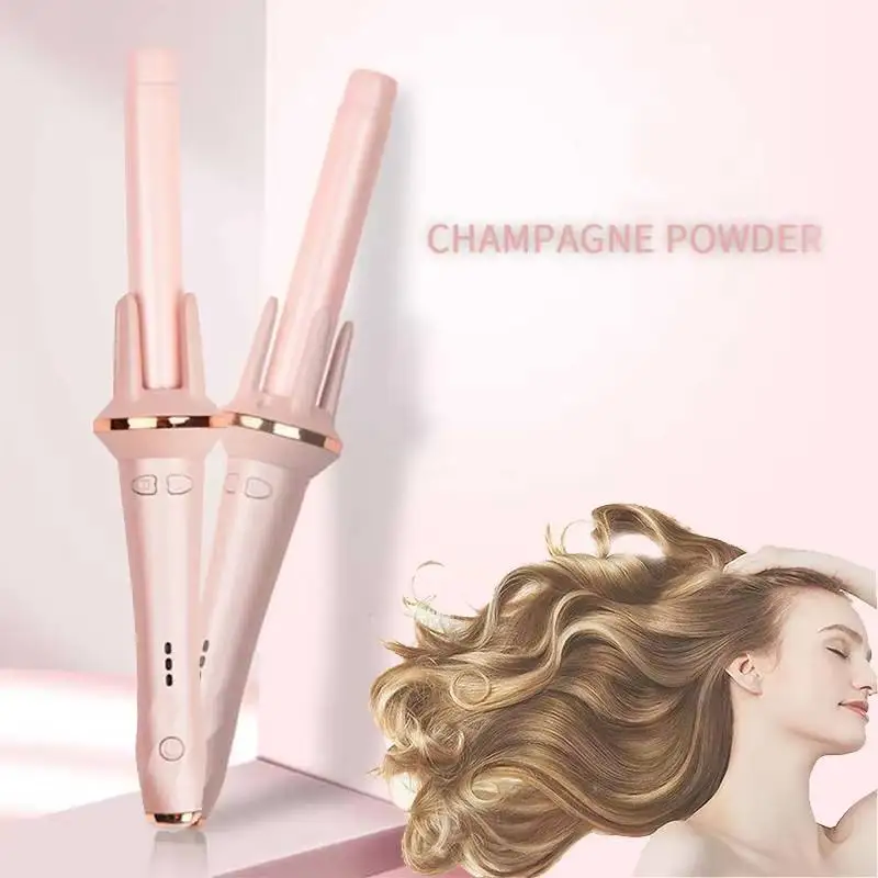 Automatic Hair Curler Ceramic Styling Iron Gentle Heat Anti Frizz Salon Curling Wand