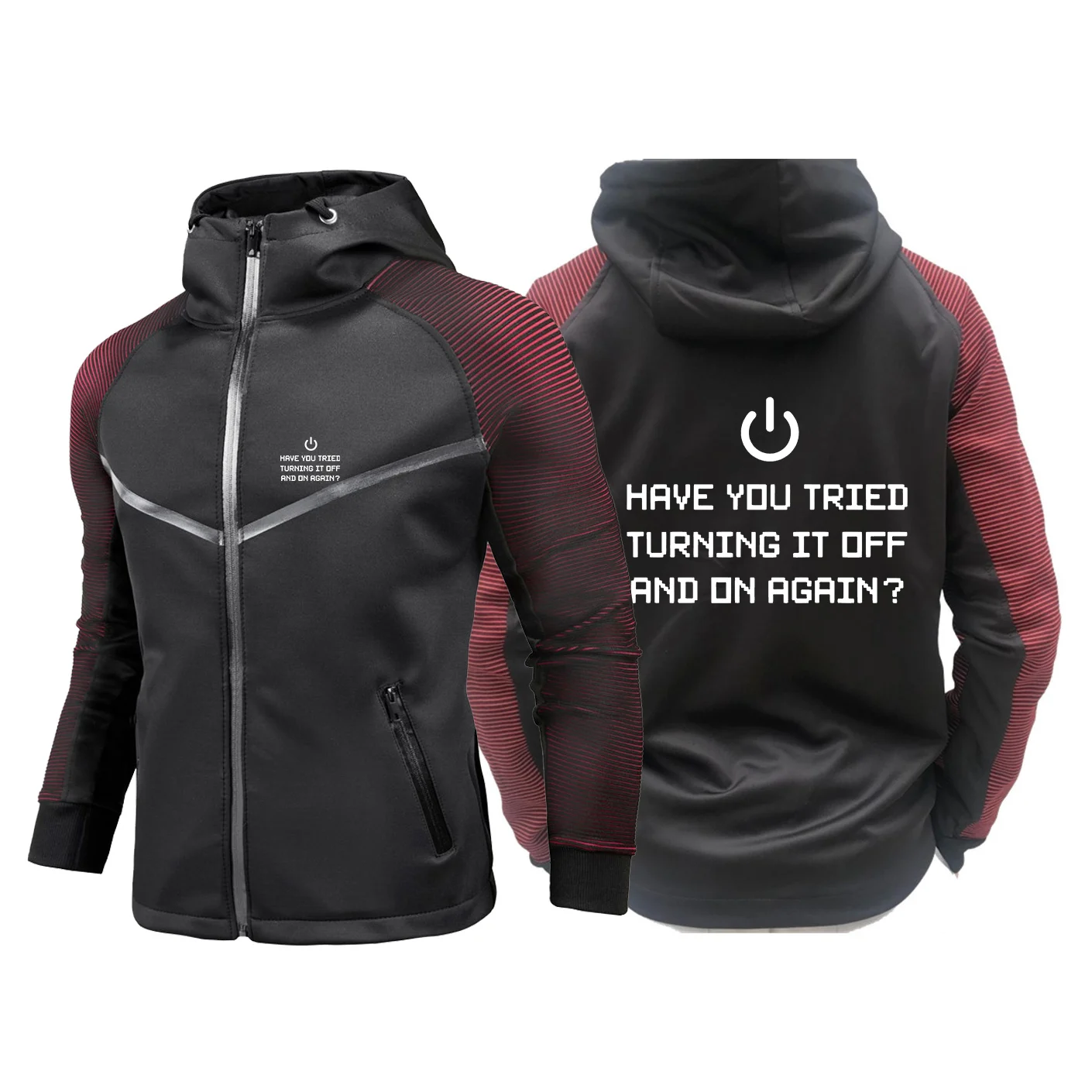 Apakah Anda Sudah Mencoba Matikan dan Nyalakan Kembali Jaket Vintage Pria Gaya Trendi Kerah Lipat Multi Saku Mantel Musim Dingin Militer Luar Ruangan