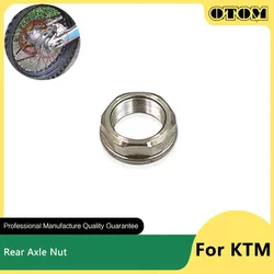OTOM 2023 Motorcycle Rear Axle Nut M25x1.5 Wheel Hub Bolt Lock Screw For KTM SXF XCF HUSQVARNA FC FX TC GASGAS EXF MCF 250 450