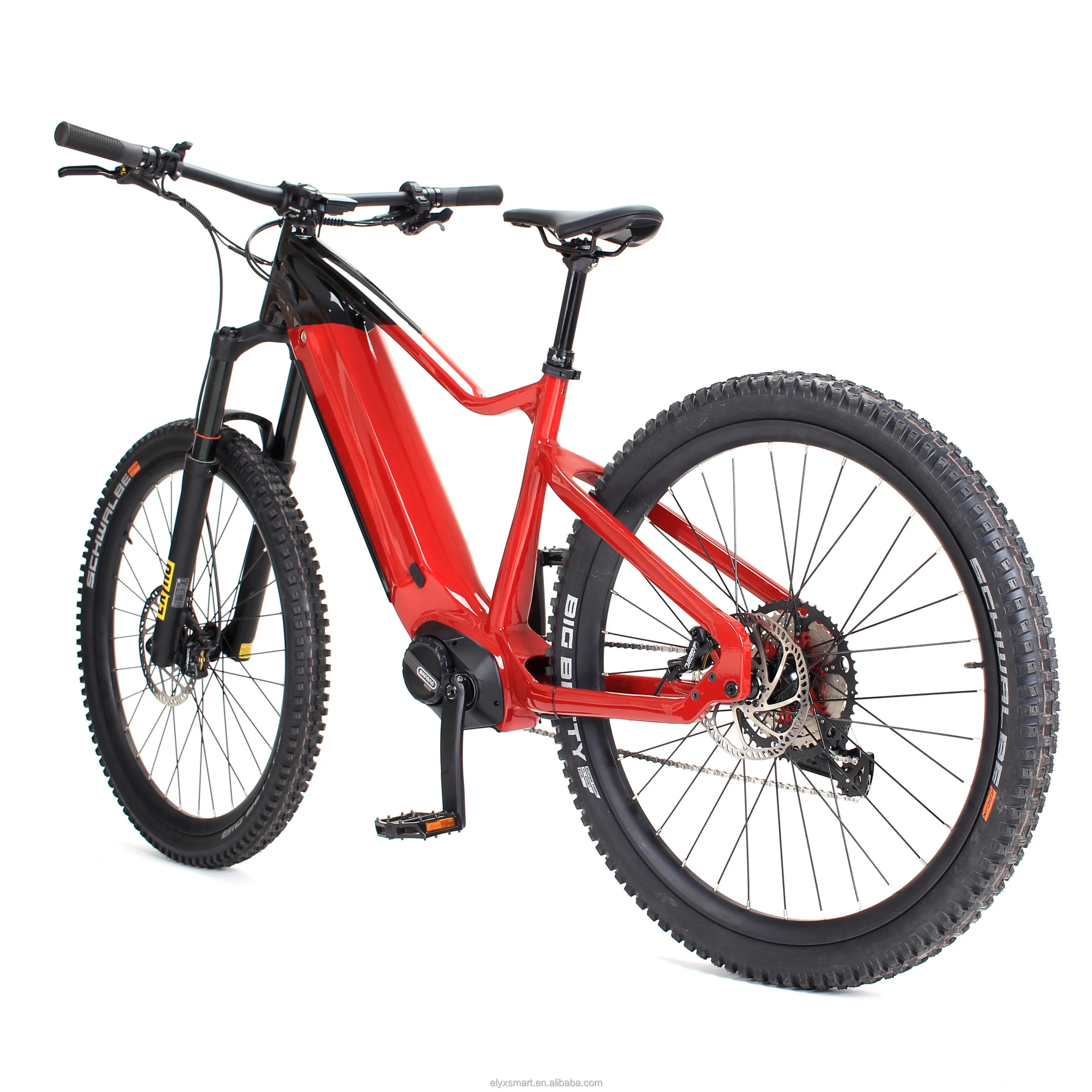 

ATV&UTVOla Plus 48V20Ah 500W M600 Bafang E Bike Mid Drive Motor 29inch Adult MTB E Bike Electric Mountain Bike