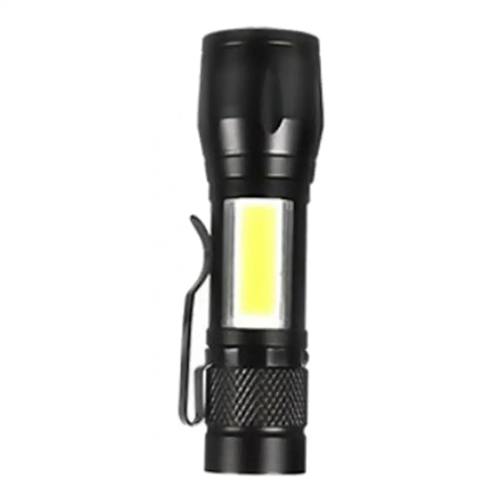 Illuminazione per bicicletta ricaricabile USB torcia a led o torcia fissa lampada per bicicletta da campeggio impermeabile Troch batteria incorporata