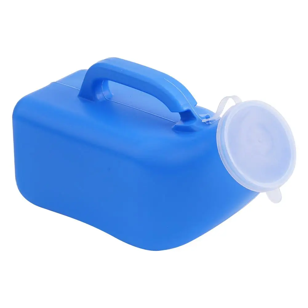 1000ml Portable Mobile Toilet Car Travel Camp Urine Urinal Disability Old Helper Man Pee Urinary Storage Bottle Handle F3G7