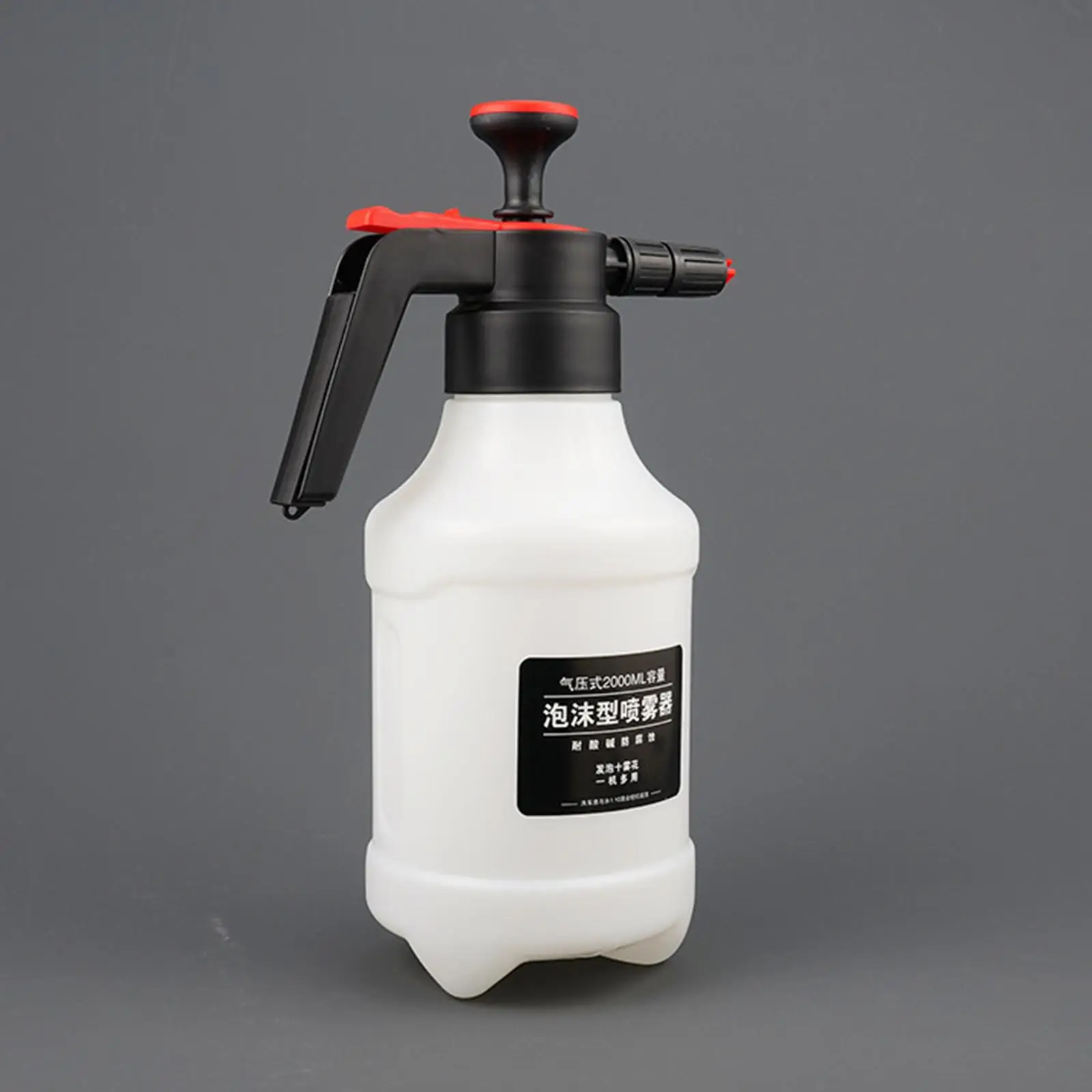 Car Wash Pump Manual Foaming Sprayer with 3 Nozzle 2000ml Cleaning