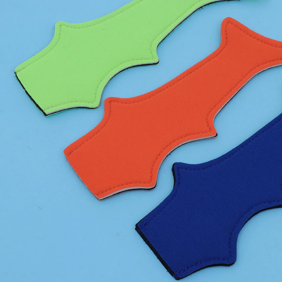 10Pcs Shark Ice Pop Sleeve Set Neoprene Ice Bag Holder Freezer Sticks Cover Keeps Ice Pops Cold and Hands Warm