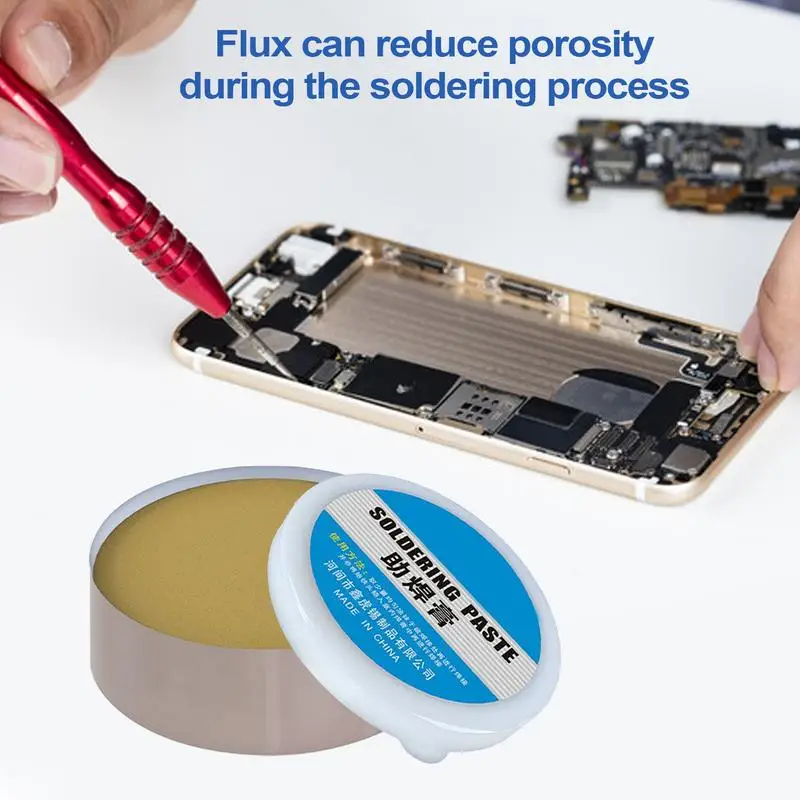 

Soldering paste rosin flux lead-free easy to soldering soldering iron repair Iron sheet stainless steel sheet nickel solder wire