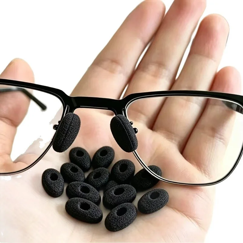 Self-adhesive Soft Foam Anti-slip Glasses Nose Pads Cover Protection Eyeglass Sponge Instant Lifting Effect for Comfortable