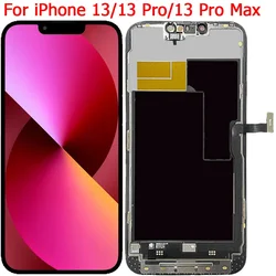 New For iPhone 13 Mini Pro Max OLED Display LCD 3D Touch Screen Digitizer Panel For iPhone 13 Pro Tested LCD