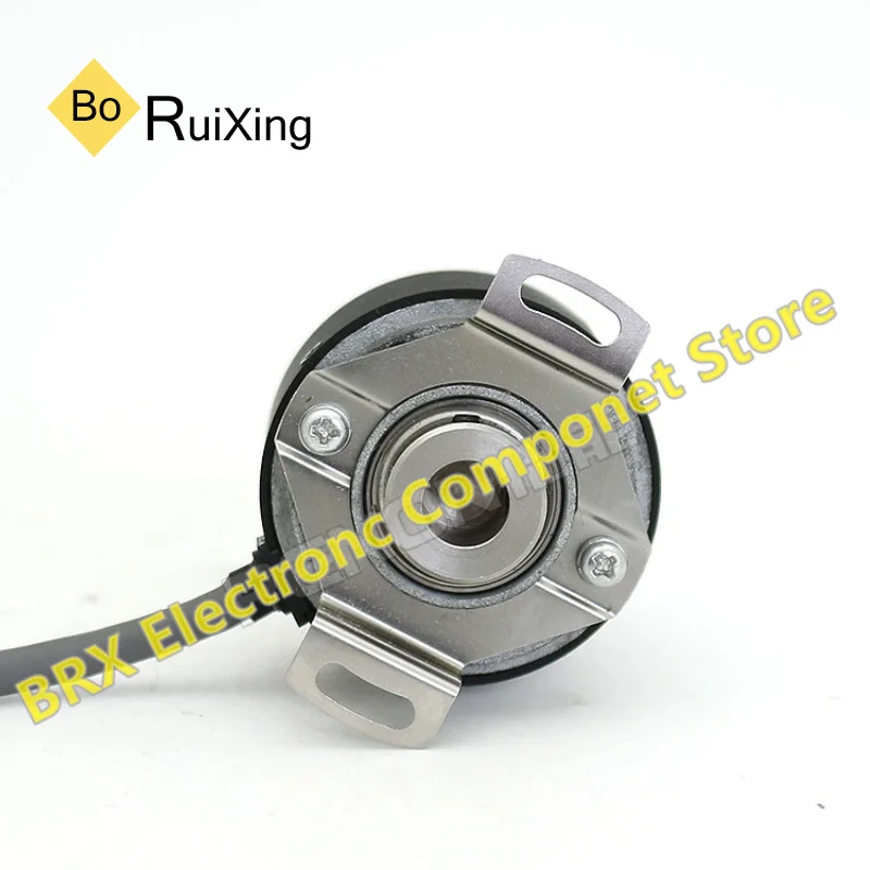 

The new EB38B8-20-1PG3 incremental rotary encoder has an outer diameter of 38mm and a hollow shaft of 8mm.