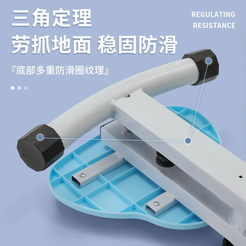 ماكينة لف الخصر الدوارة ذات الخصر الكبير معدات اللياقة البدنية الصامتة للتنحيف المنزلي للنساء