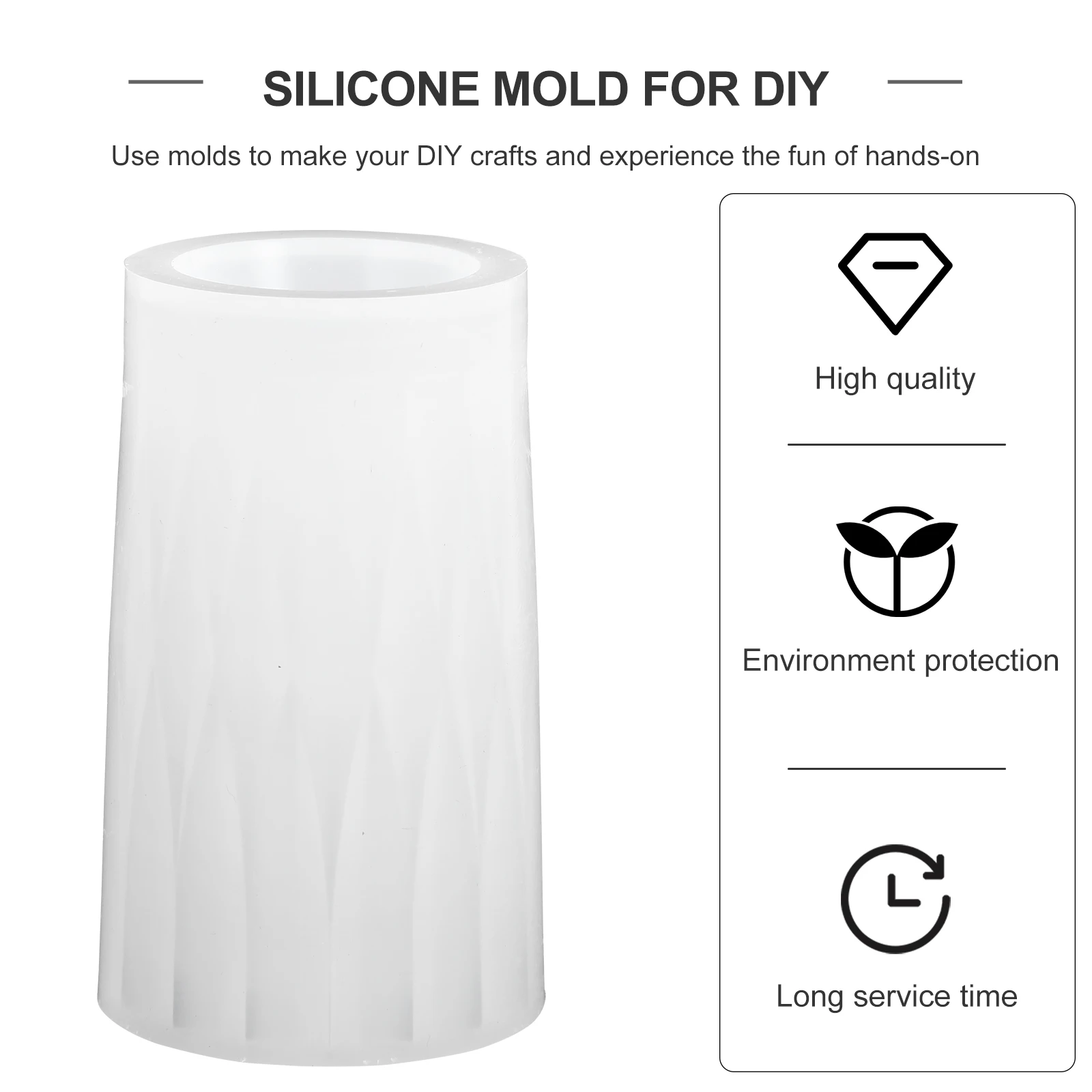 

Silicone Mold Epoxy Making Vase Container Vases Home Decor Silica Gel Diy Silcone