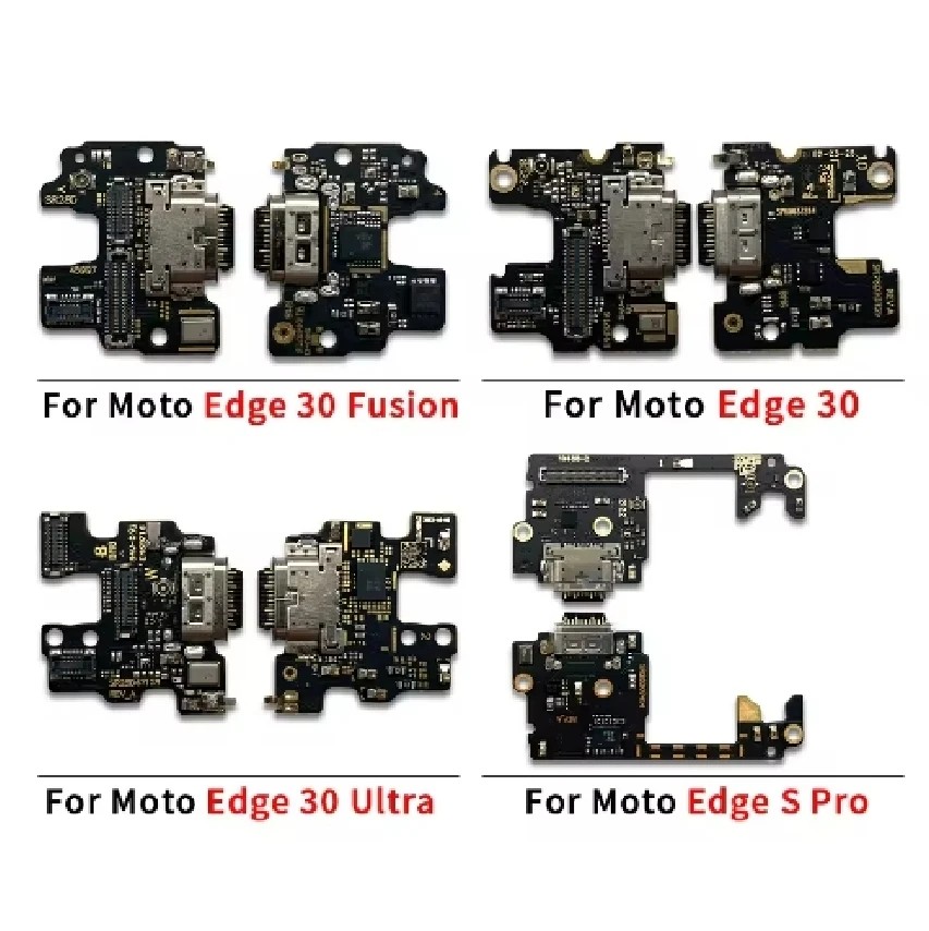 1 Uds. Placa de carga USB puerto de carga Cable flexible para Moto Edge 20 Lite Edge 30 Fusion Edge 40 Neo Edge 50 Ultra Pro Plus