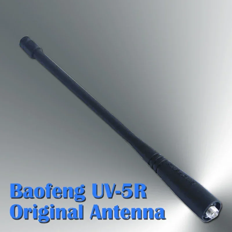 Black Antenna 17cm Dual Band 10W For BaoFeng SMA-Female UHF/VHF 136-174/400-520 MHz For UV-5R UV-82 GT3 Practical