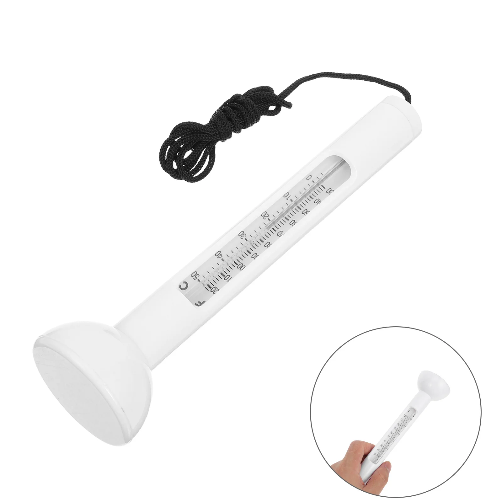 

Thermometer Swimming Pool for Abs Floating Temperature Gauge Bath Reader