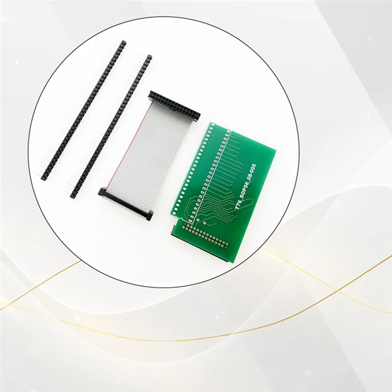 Vendita calda-Per Xgecu T76 Programmatore SSOP56 Presa Adattatore Passo 0.8Mm Programmatore Test Burn Socket Lettura Scrivi, Per Xgecu T76 Pr