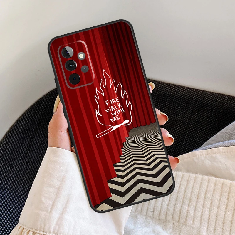 TWIN PEAKS TV Show Case For Samsung Galaxy A51 A71 A52 A72 A12 A22 A32 A42 A50 A70 A21S A52S Phone Cover