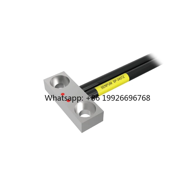 Senpum Plate Bracket Type Ultra Thin Fiber Optic Probe Optical Fibre Optical Sensor Head Replace for FU-42Z