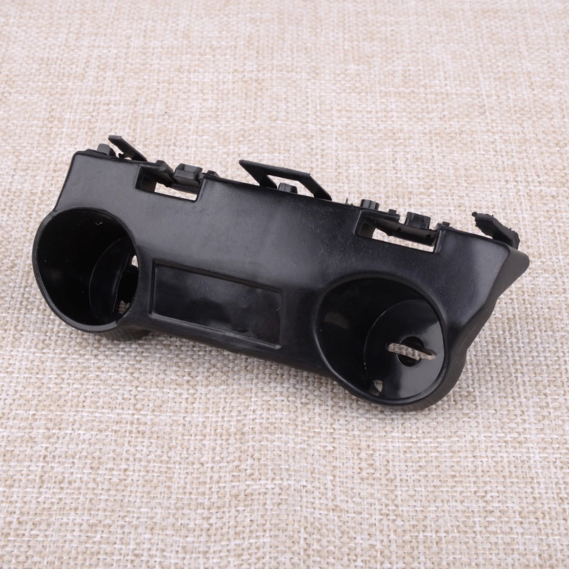 62044-4GA0A Car Front Right Bumper Bracket Black ABS Fit for Infiniti Q50 2.0L 3.0L 3.5L 2014 2015 2016 2017 2018 2019 2020 2021